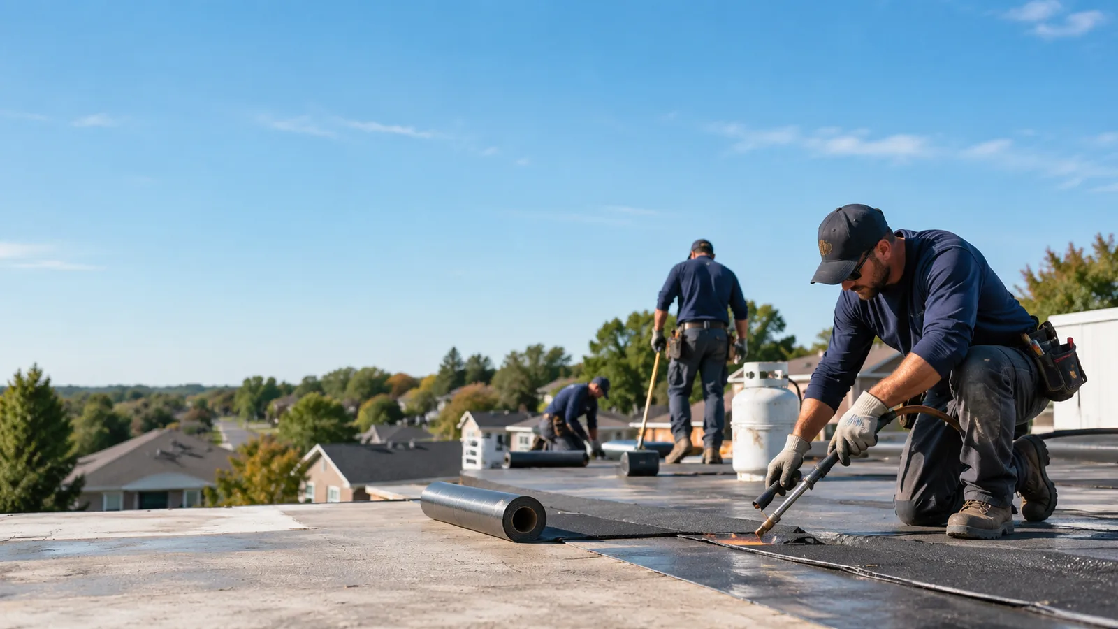 Flat Roof Leak Repair providers in Flaxton, ND